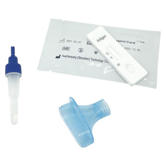 2019-nCoV Ag Rapid Test Kit (25-Pack): Saliva Test